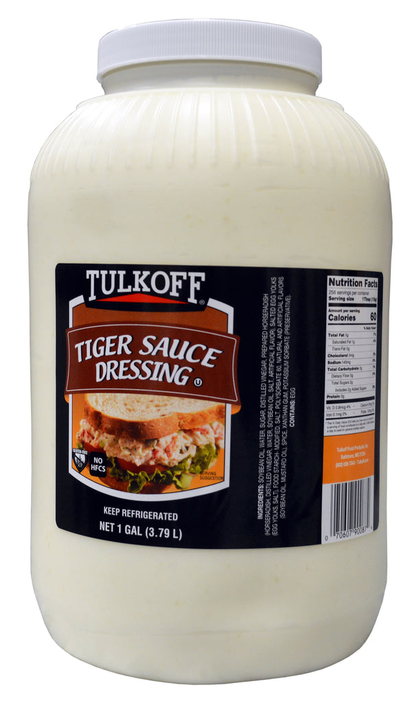 Tulkoff® Tiger Sauce Dressing 1 Gallon - 4 Per Case.