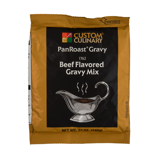 Mix Gravy Beef Flavored Shelf Stable 12 Ounce Size - 8 Per Case.