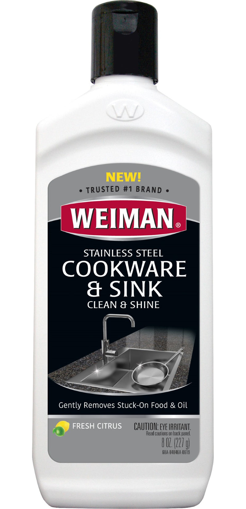  Weiman and Copper Polish and Cleaner 8 Fl Oz : Metal Polish :  Health & Household