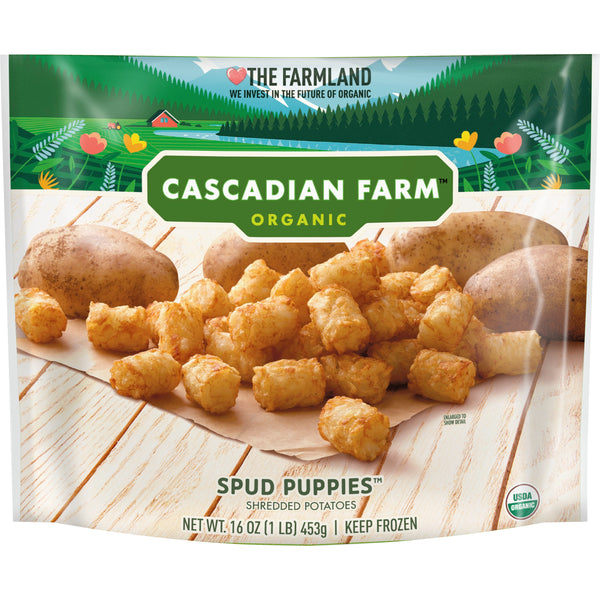 Cascadian Farm™ Organic Frozen Vegetablesspud Puppies Potatoes 16 Ounce Size - 12 Per Case.