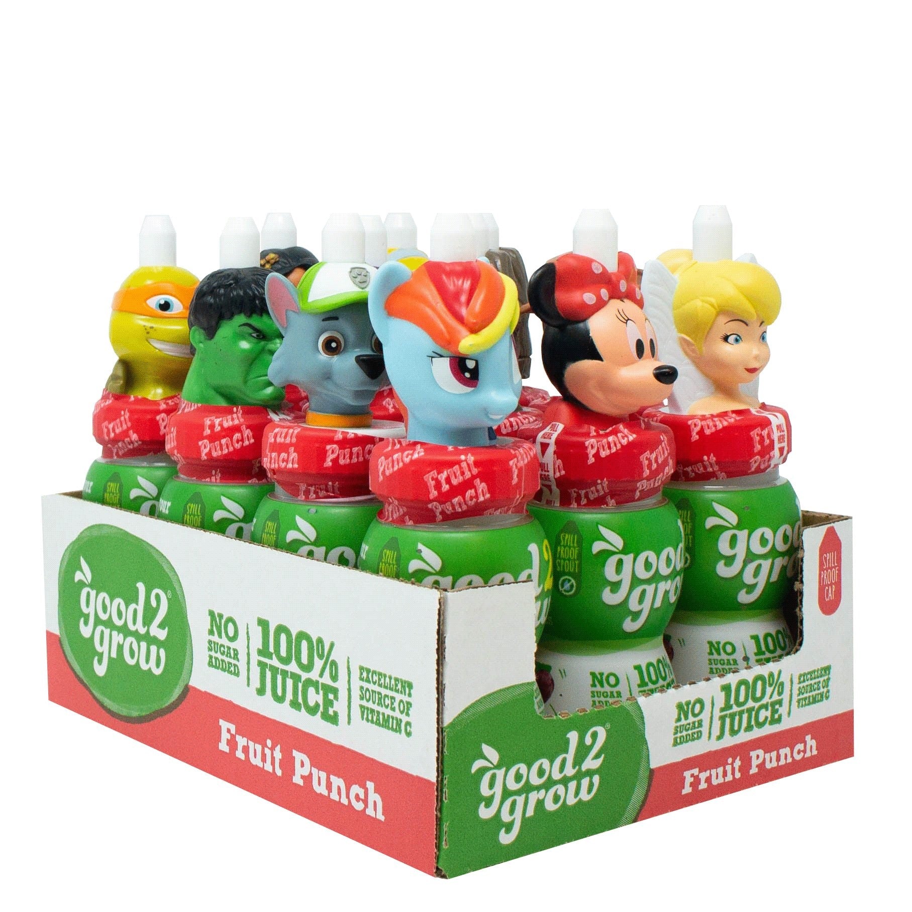 Goodgrow Single Serve Fruit PunchCase 6 Fluid Ounce - 12 Per Case.
