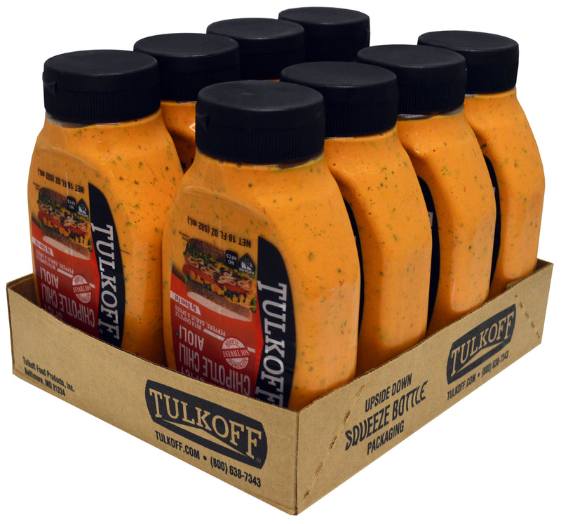 Tulkoff® Spicy Chipotle Chili Aioli 18 Fluid Ounce - 8 Per Case.