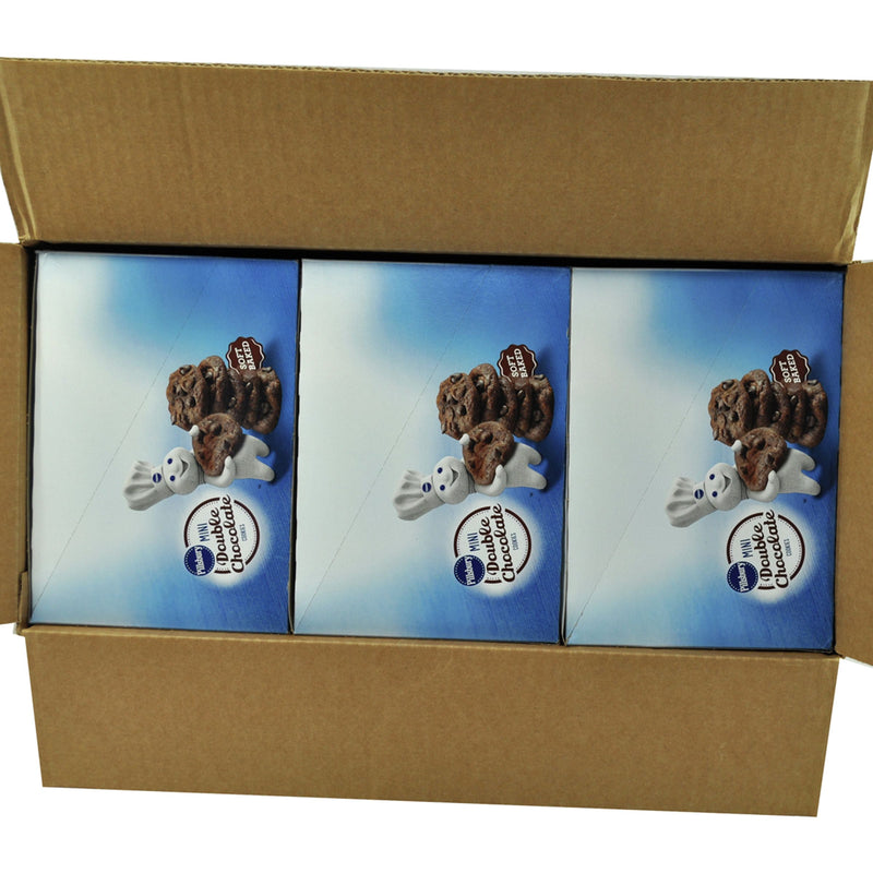 Pillsbury™ Soft Baked Cookies Mini Doublechocolate 18 Ounce Size - 9 Per Case.