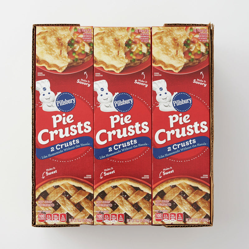 Shell 9" Pastry Pie Unbaked 14.1 Ounce Size - 12 Per Case.