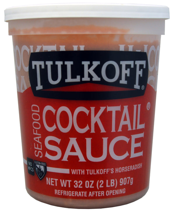 Tulkoff® Seafood Cocktail Sauce 32 Ounce Size - 6 Per Case.