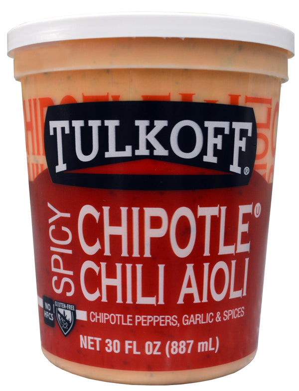 Tulkoff® Spicy Chipotle Chili Aioli 30 Fluid Ounce - 6 Per Case.