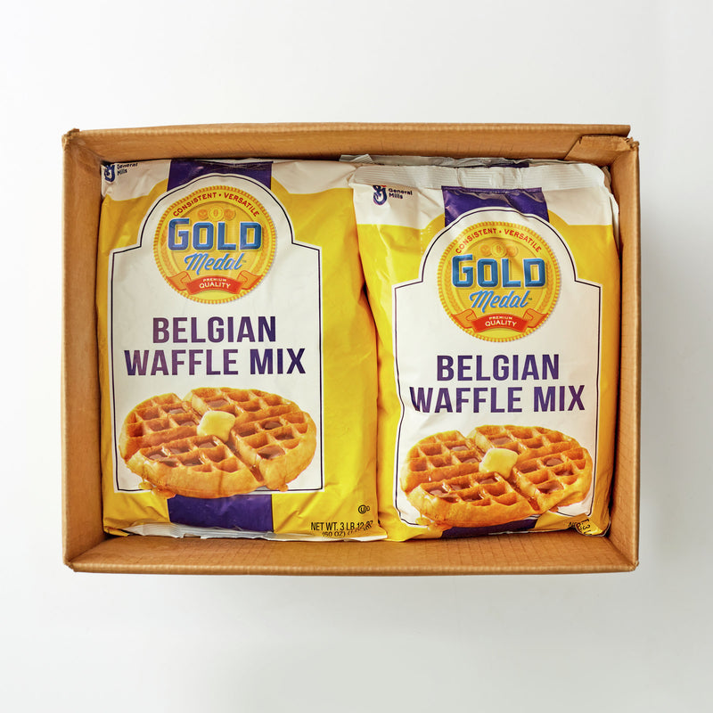 Gold Medal™ Waffle Mix Belgian Waffle 60 Ounce Size - 8 Per Case.