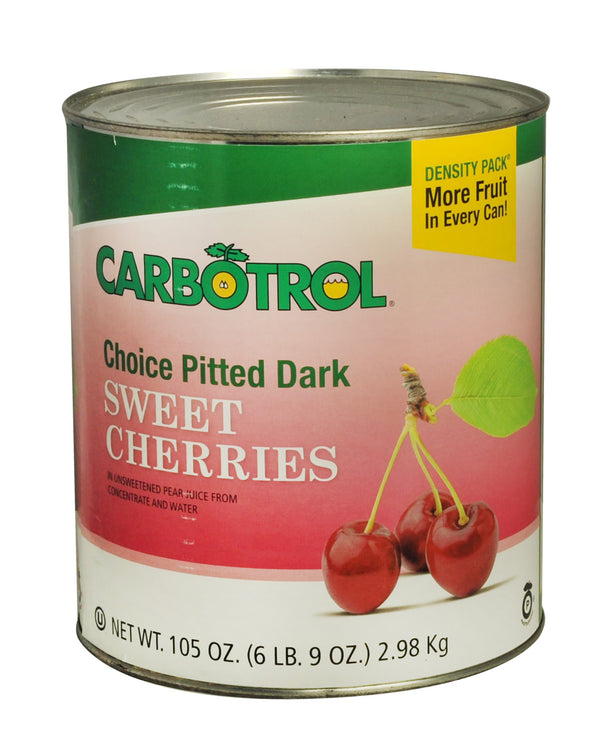 Dark Sweet Cherries Can 105 Ounce Size - 6 Per Case.