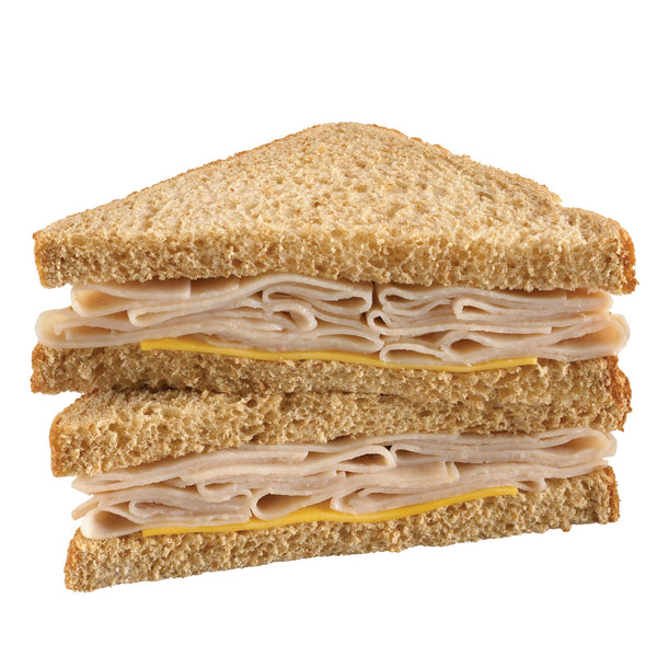 Deli Express Oven Roasted Turkey & Cheese 4.2 Ounce Size - 10 Per Case.