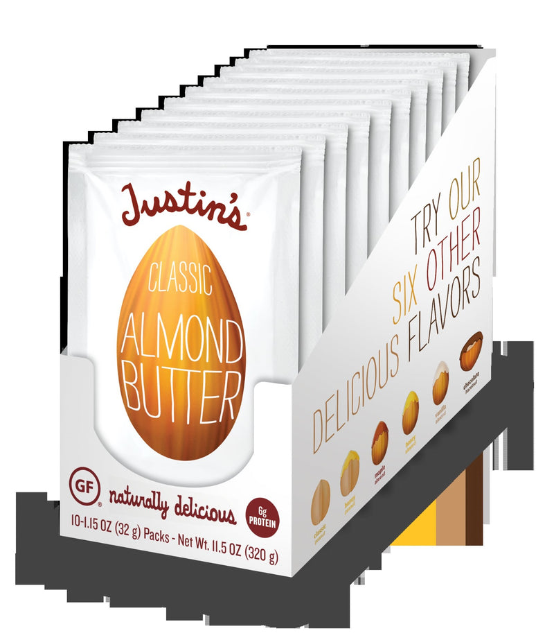 Classic Almond Butter 1.15 Ounce Size - 60 Per Case.