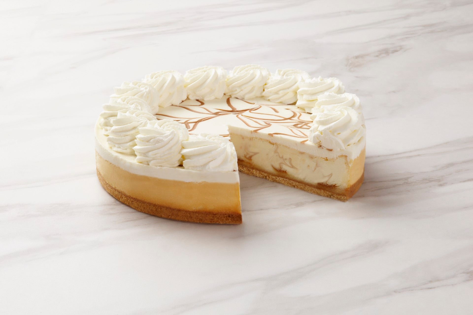 Banana Foster Cheesecake Ps 80 Ounce Size - 2 Per Case.
