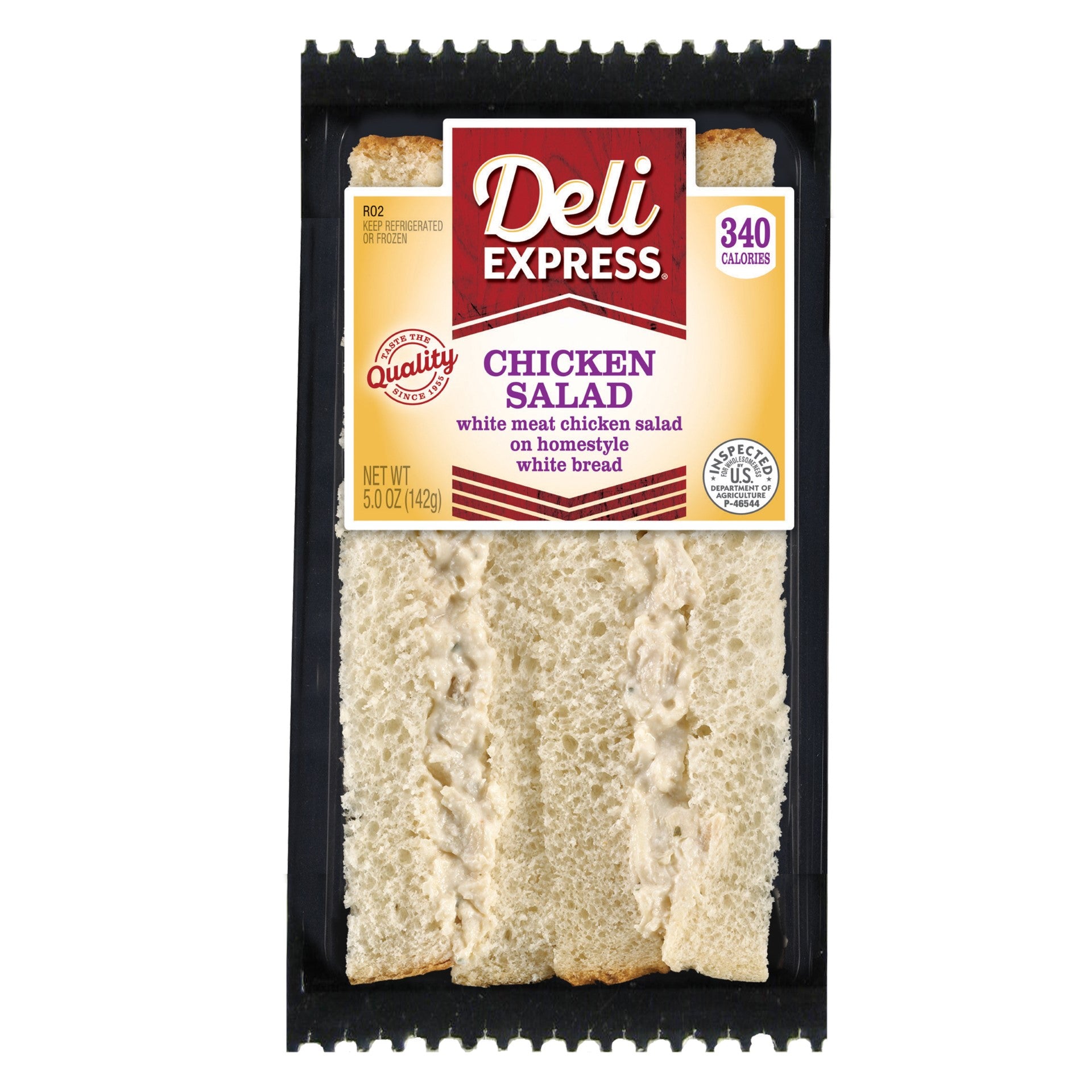 Deli Express Chicken Salad 5 Ounce Size - 10 Per Case.