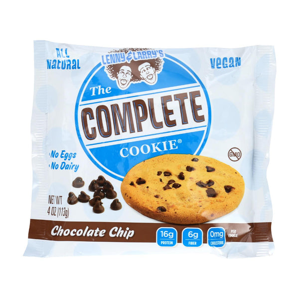 Lenny and Larry's The Complete Cookie - Chocolate Chip - 4 Ounce - Case of 12
