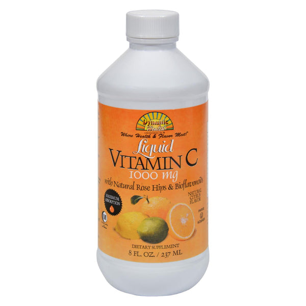 Dynamic Health Liquid Vitamin C Natural Citrus - 1000 mg - 8 fl Ounce