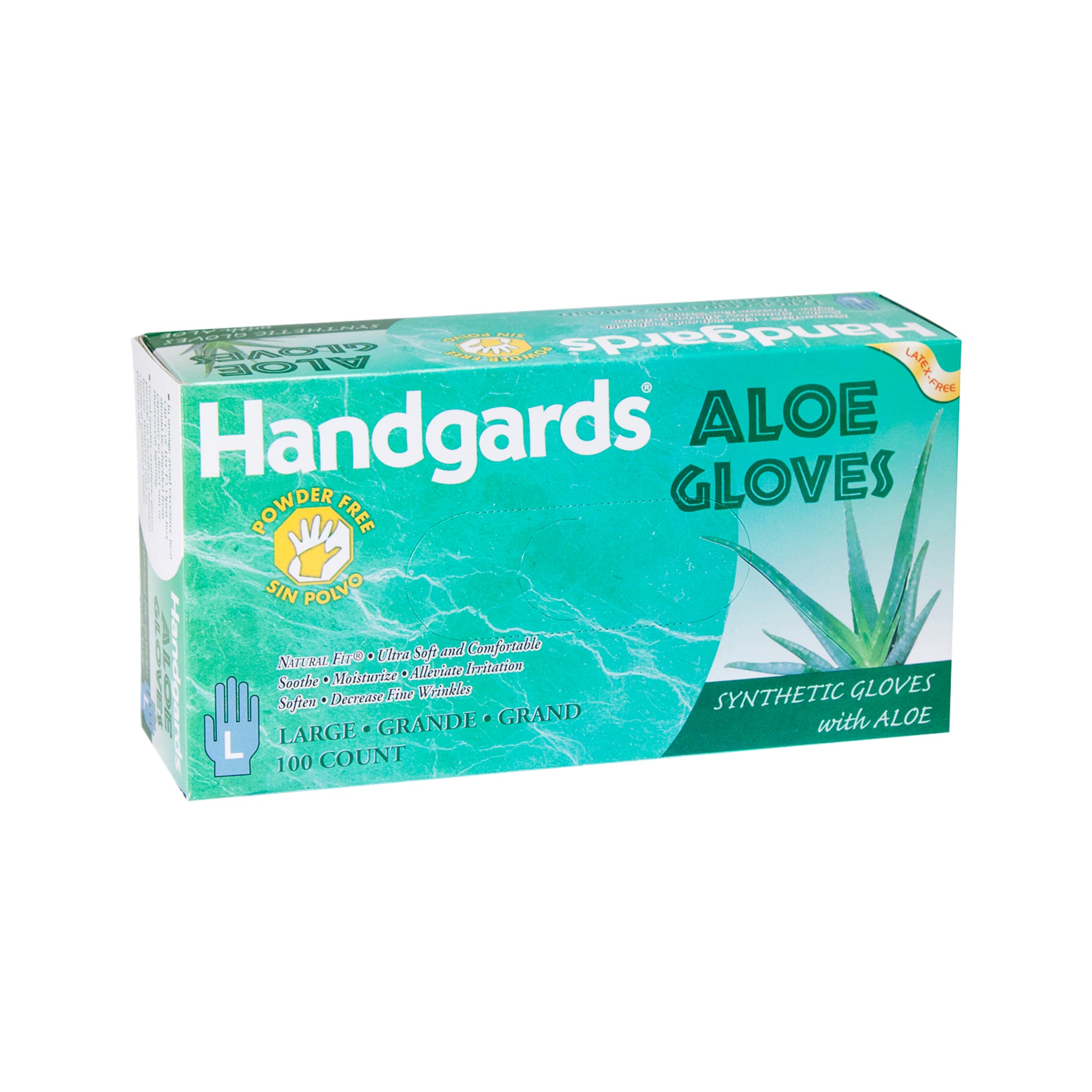 Glove Synthetic Aloe Powder Free Large 100 Each - 4 Per Case.