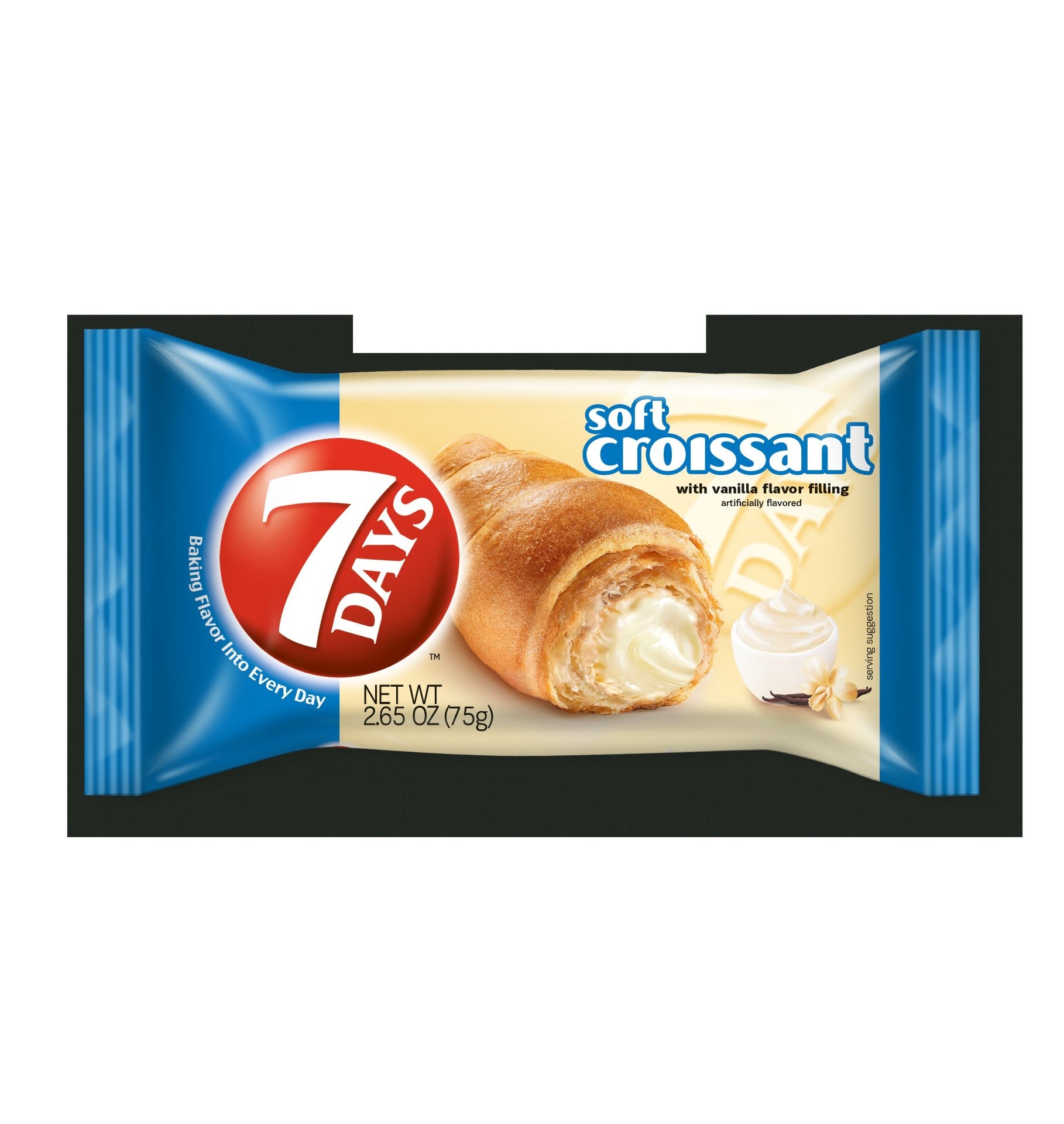 Days Soft Croissant Vanilla 2.65 Ounce Size - 24 Per Case.
