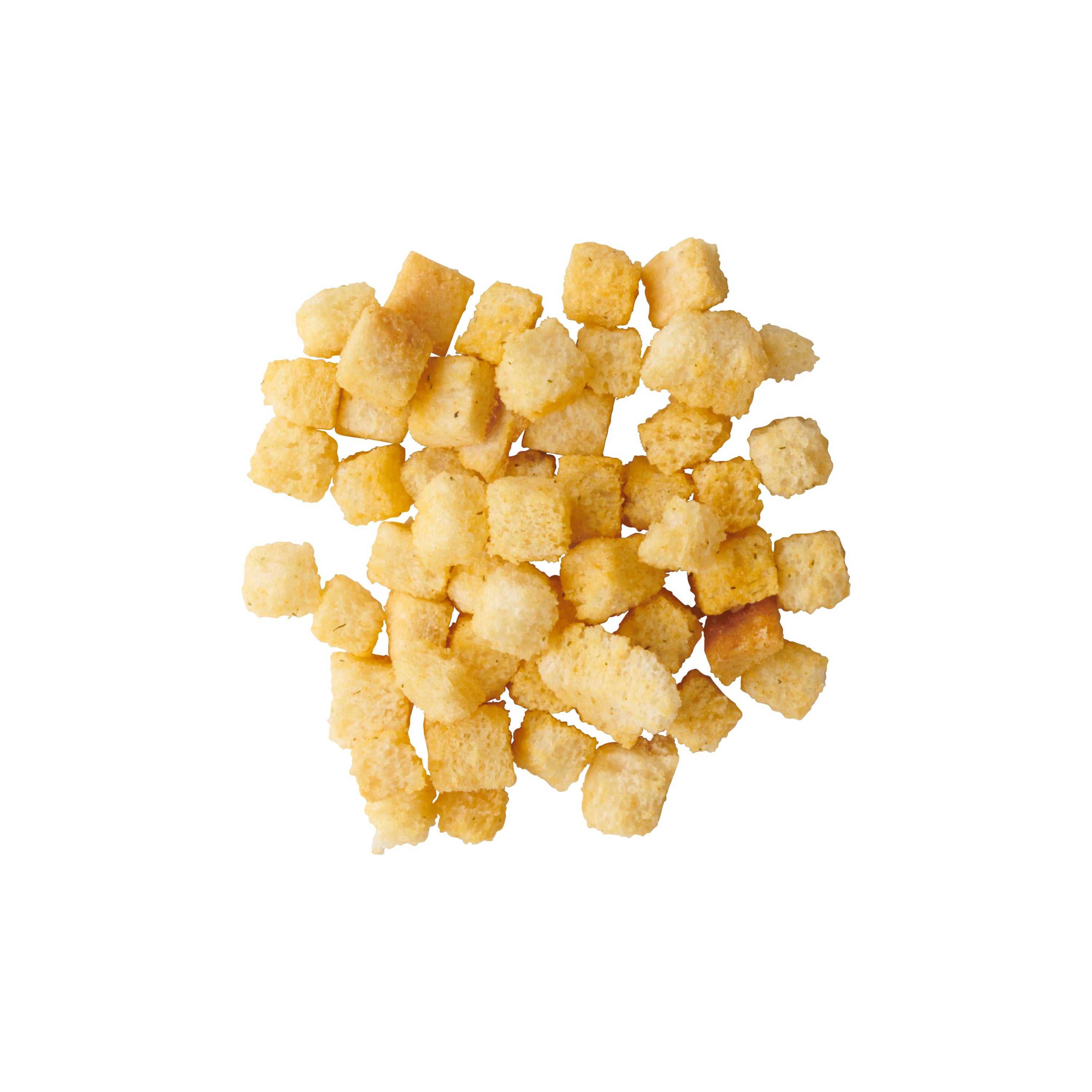 Fresh Gourmet Seasoned Crouton Cube Trans Fat Free 10 Pound Each - 1 Per Case.