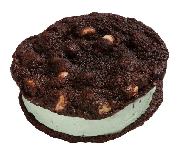 Villa Dolce Mint Chocolate Chip Gelato Cookie 5.7 Ounce Size - 324 Per Case.
