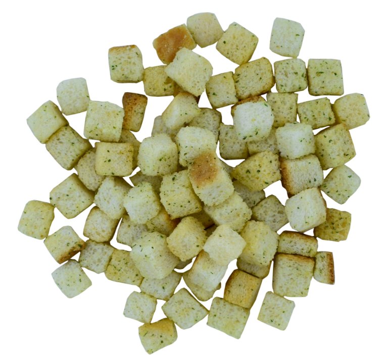 Fresh Gourmet Crouton Seasoned Cube Trans Fat Free 2.5 Pound Each - 4 Per Case.