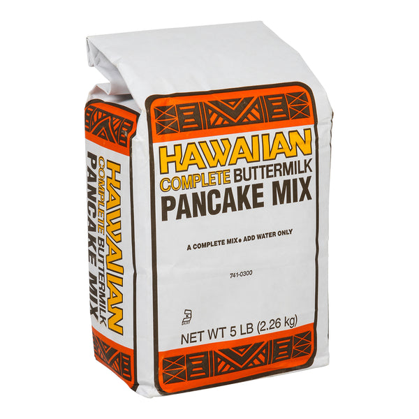 Hawaiian Pancake Mix 5 Pound Each - 6 Per Case.