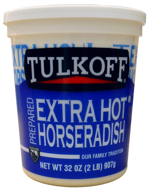 Tulkoff® Prepared Extra Hot Horseradish 32 Ounce Size - 2 Per Case.