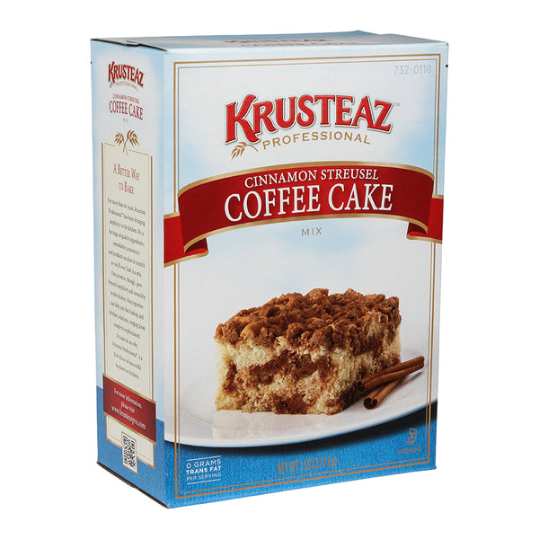 Krusteaz Professional Cinnamon Struesel Coffee Cake 7 Pound Each - 6 Per Case.