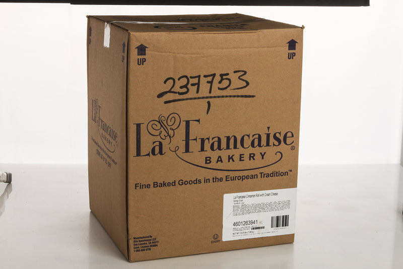 La Francaise Roll Cinnamon W Cream Cheese Cup 5 Ounce Size - 40 Per Case.