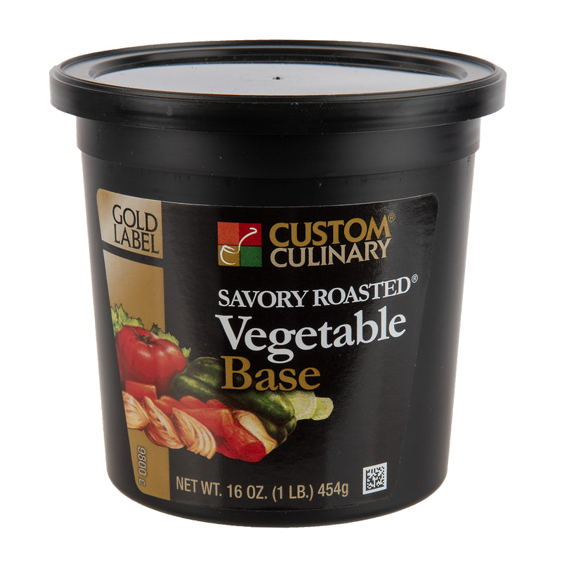Base Vegetable Savory Roasted Vegan Paste 1 Pound Each - 6 Per Case.