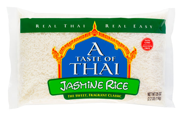 Jasmine Rice 35 Ounce Size - 12 Per Case.