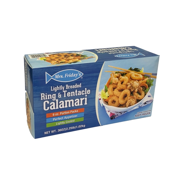 Mrsf Lty Breaded Ring & Tentacle Calamari 2.25 Pound Each - 6 Per Case.