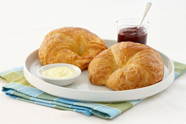 Croissant Butter Curved Sliced Medium 2 Ounce Size - 72 Per Case.