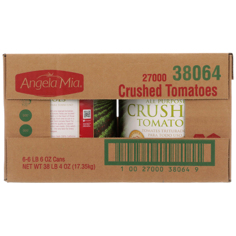 Crushed Tomatoes Can 102 Ounce Size - 6 Per Case.