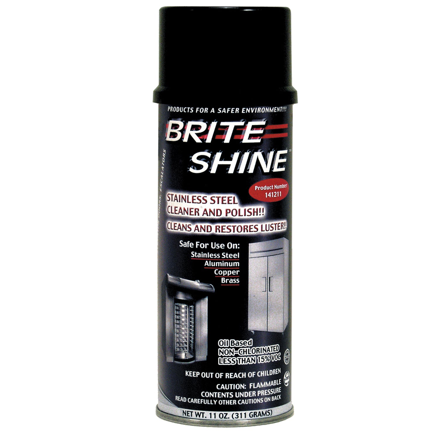 Brite Shine Ss Polish 11 Ounce Size - 12 Per Case.