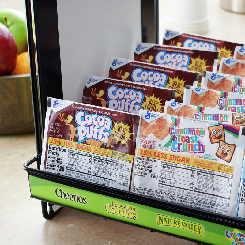 Cocoa Puffs™ Cereal Less Sugar Single Serve Bowlpak 1.06 Ounce Size - 96 Per Case.
