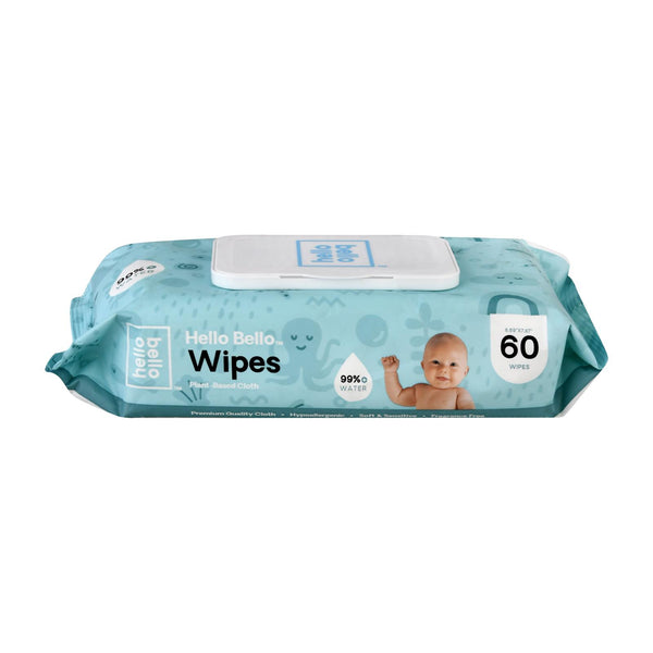 Hello Bello - Wipes Baby 1 Pack - EA of 1-60 Count