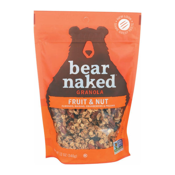Bear Naked Granola - Fruit and Nutty - Case of 6 - 12 Ounce.