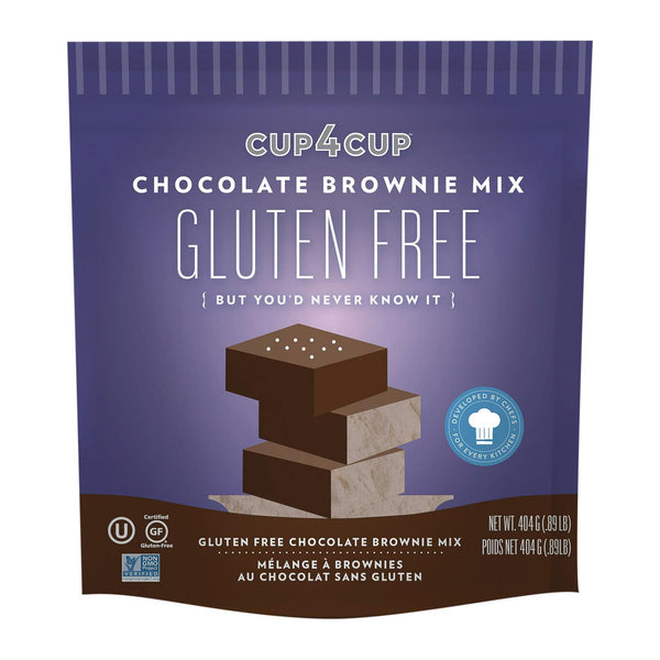 Cup 4 Cup - Chocolate Brownie Mix - Case of 6 - 14.25 Ounce.