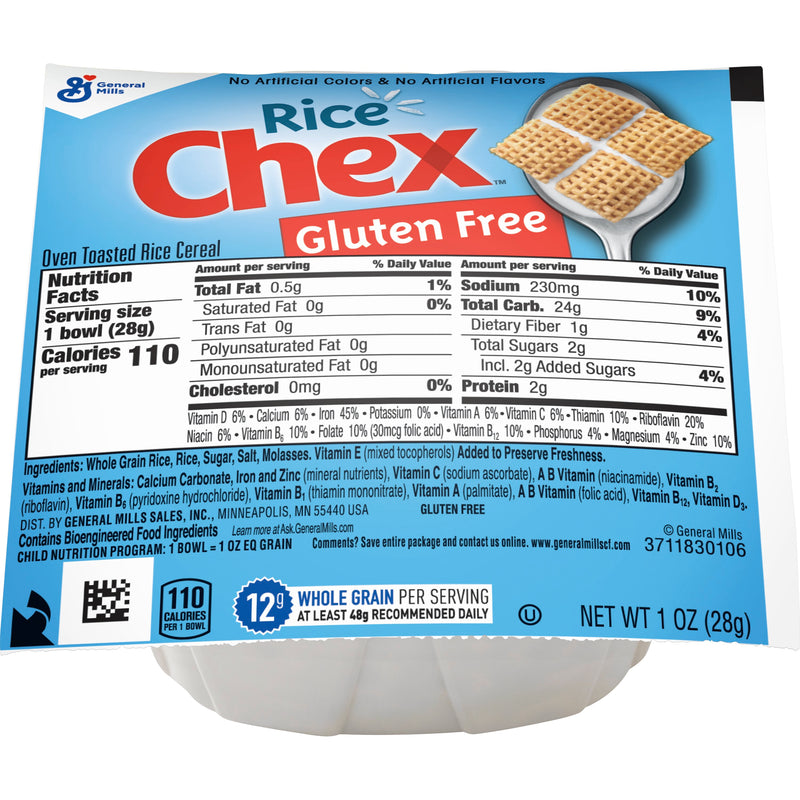 Rice Chex™ Cereal Single Serve Bowlpak 1 Ounce Size - 96 Per Case.