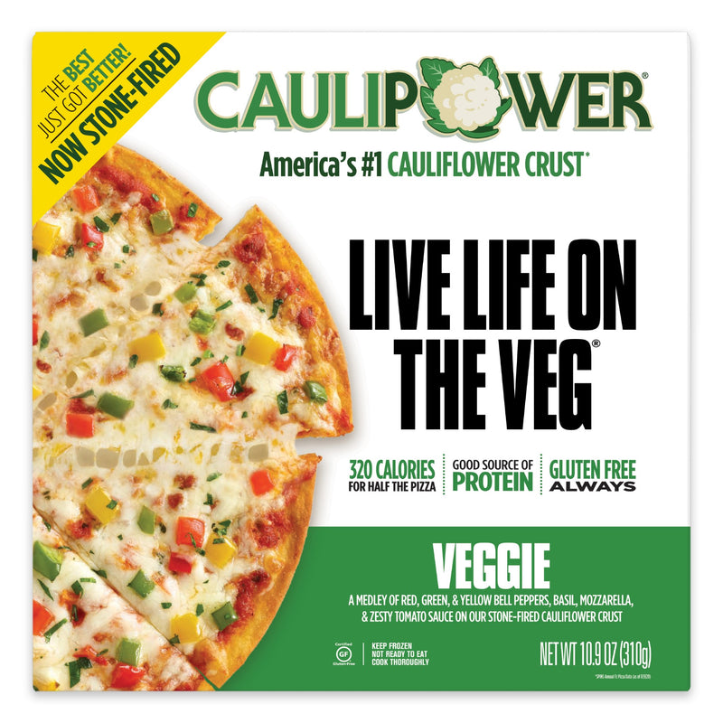 Caulipower Veggie Cauliflower Pizza Crust Inch 10.9 Ounce Size - 8 Per Case.