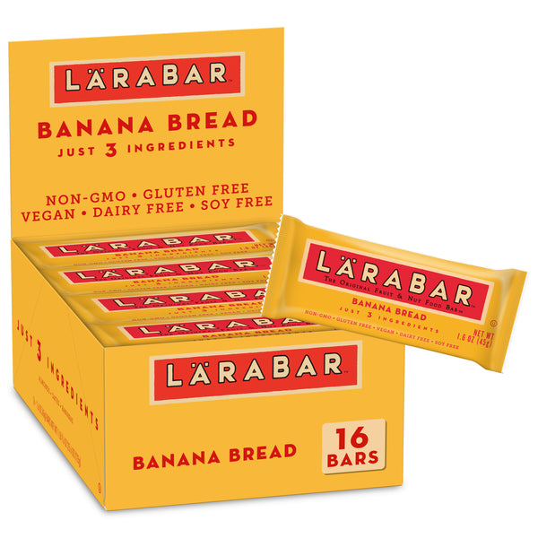 Larabar™ Fruit & Nut Bar Banana Bread Bar 25.6 Ounce Size - 4 Per Case.