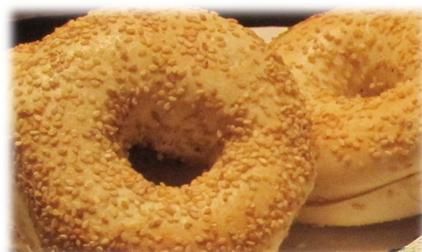 Bagel Sesame Seed Thaw & Serve Sliced 4 Ounce Size - 36 Per Case.