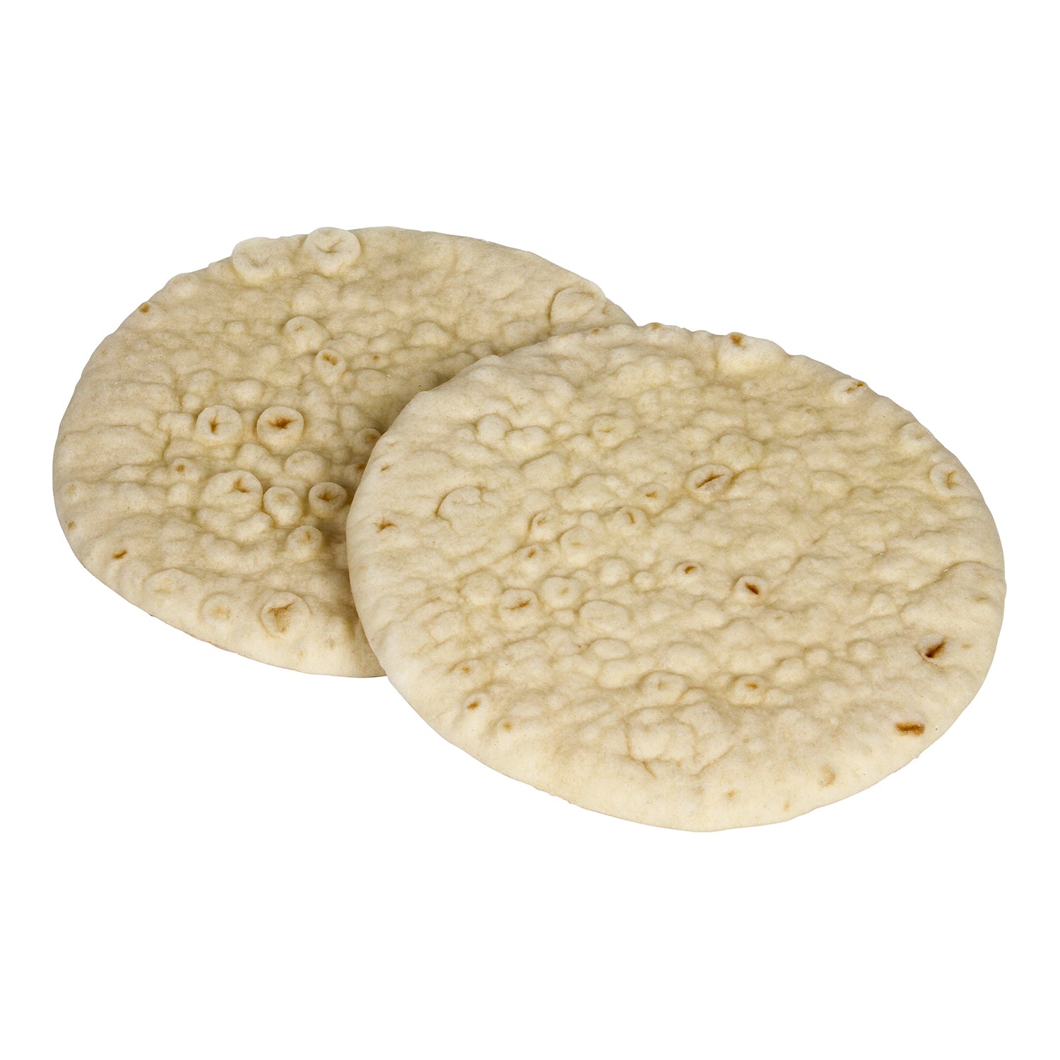 7" White Pita Bread 10 Count Packs - 120 Per Case.