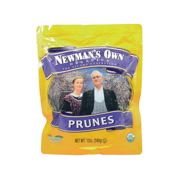 Newman's Own Organics Organic Pitted - Prunes - Case of 12 - 12 Ounce.