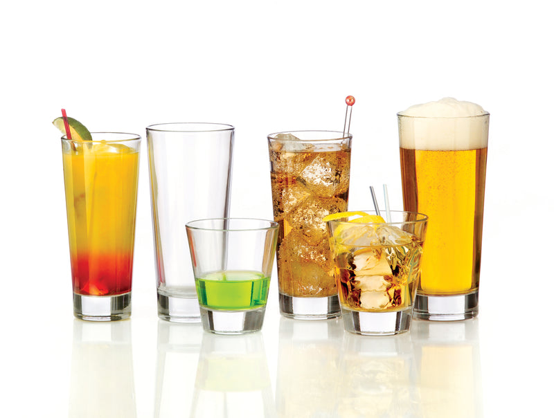 Glass Elan Beverage Duratuff 1 Each - 12 Per Case.