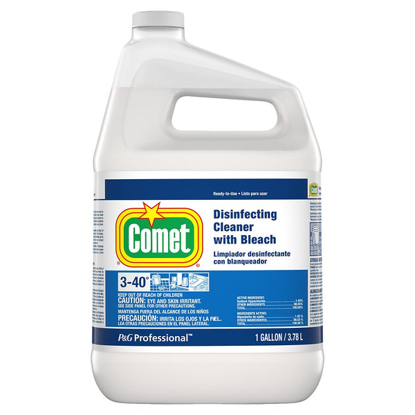 Comet Disinfecting Cleaner Wbleach Ready-To-Use Refill Gal 1 Gallon - 3 Per Case.