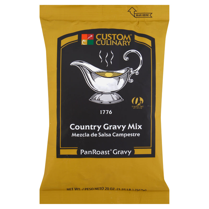Mix Gravy Country Shelf Stable 20 Ounce Size - 6 Per Case.