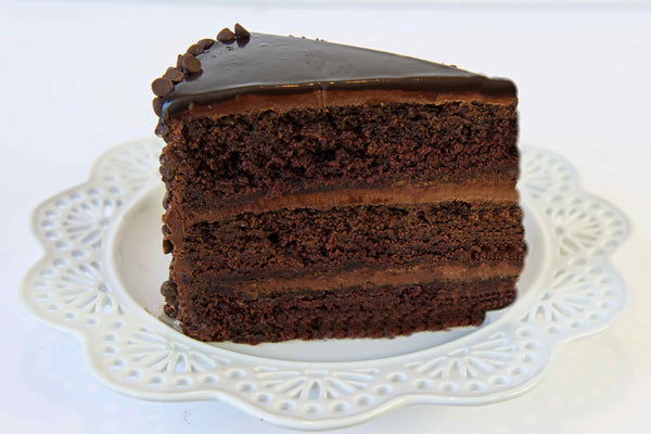 Chocolate Cake Layers Cut 10" - 2 Per Case.