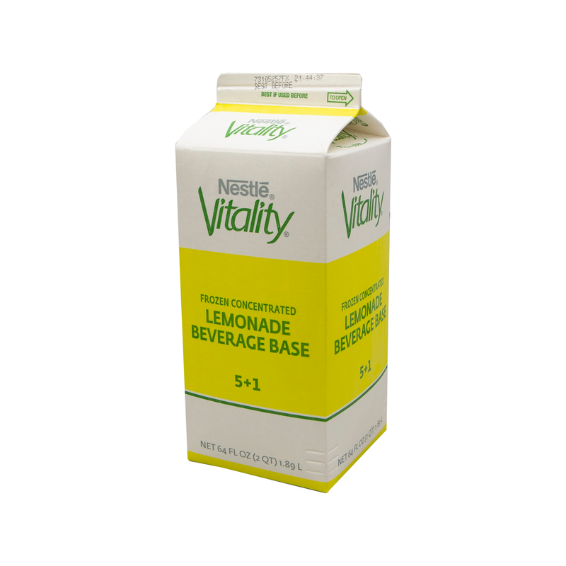 Nestle Vitality Lemonade Frozen Concentrate 65 Fluid Ounce - 6 Per Case.
