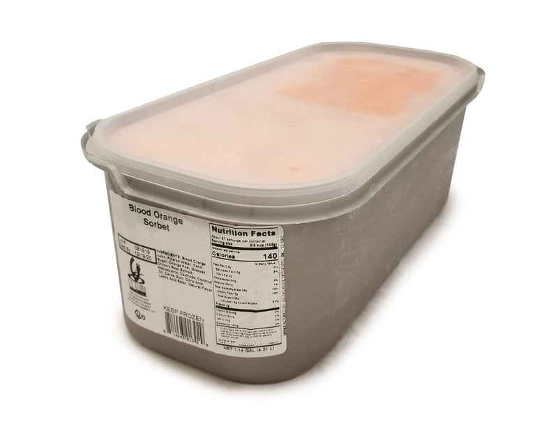G Gelato Blood Orange Sorbet 5 Liter - 1 Per Case.