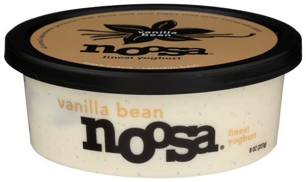 Noosa Yoghurt Vanilla Bean 8 Ounce Size - 12 Per Case.